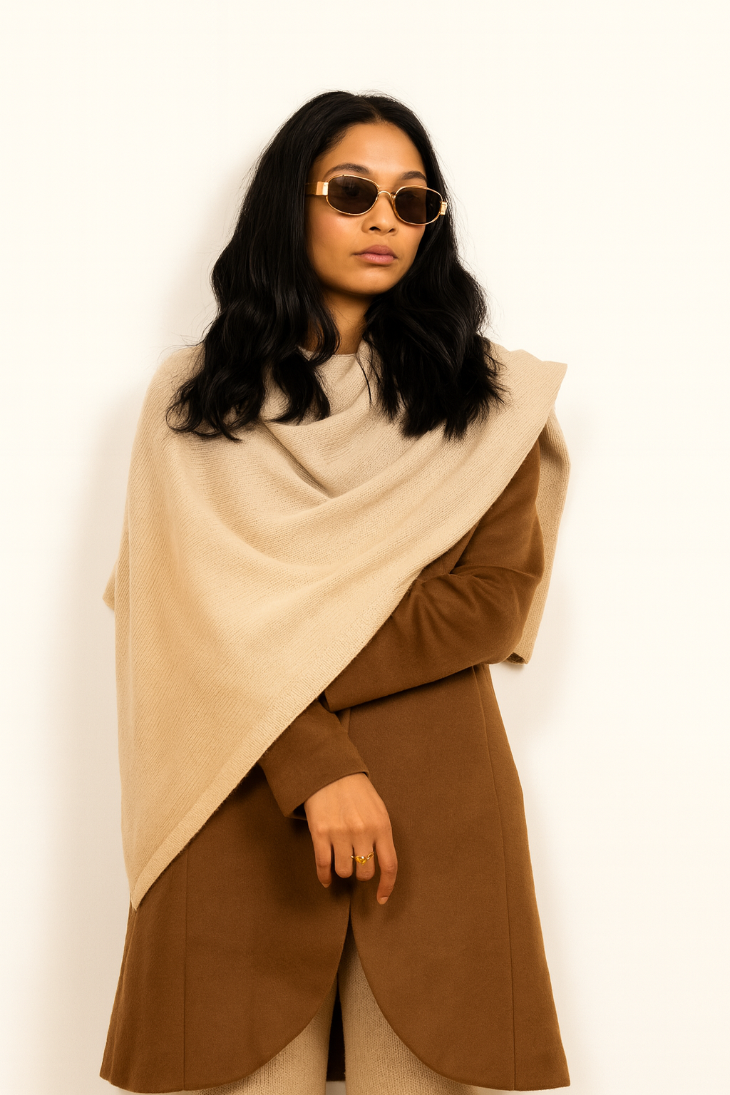 Moonlight Puyu Ruana