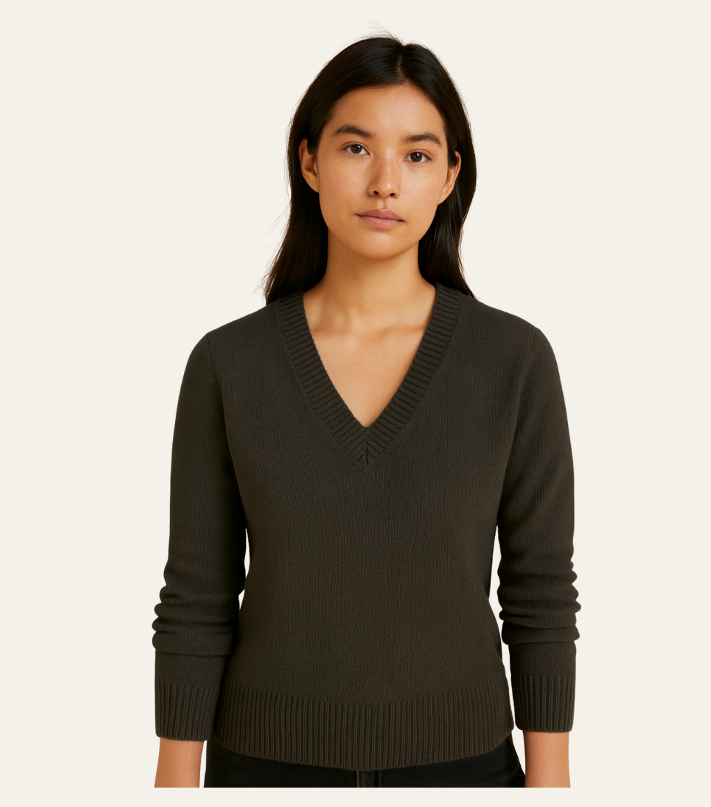 Grey Woman Puyu Sweater