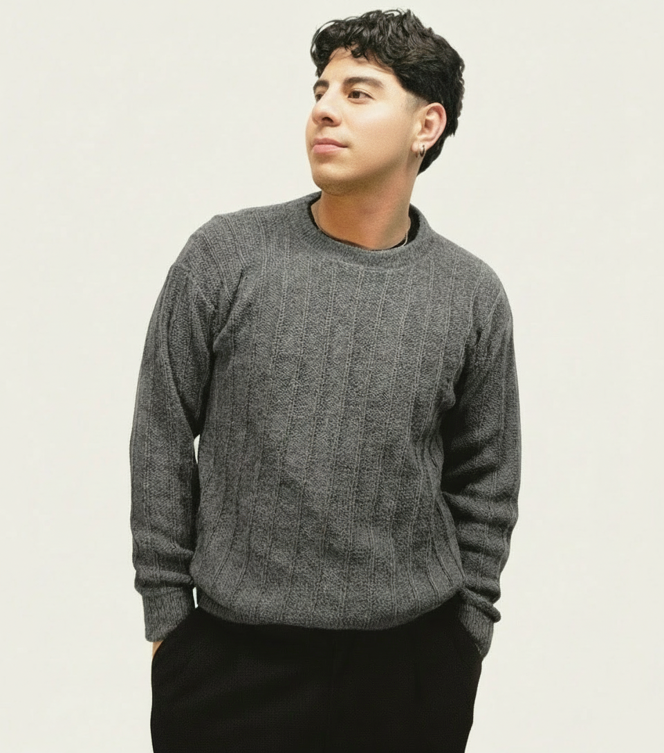 Grey Puyu Sweater