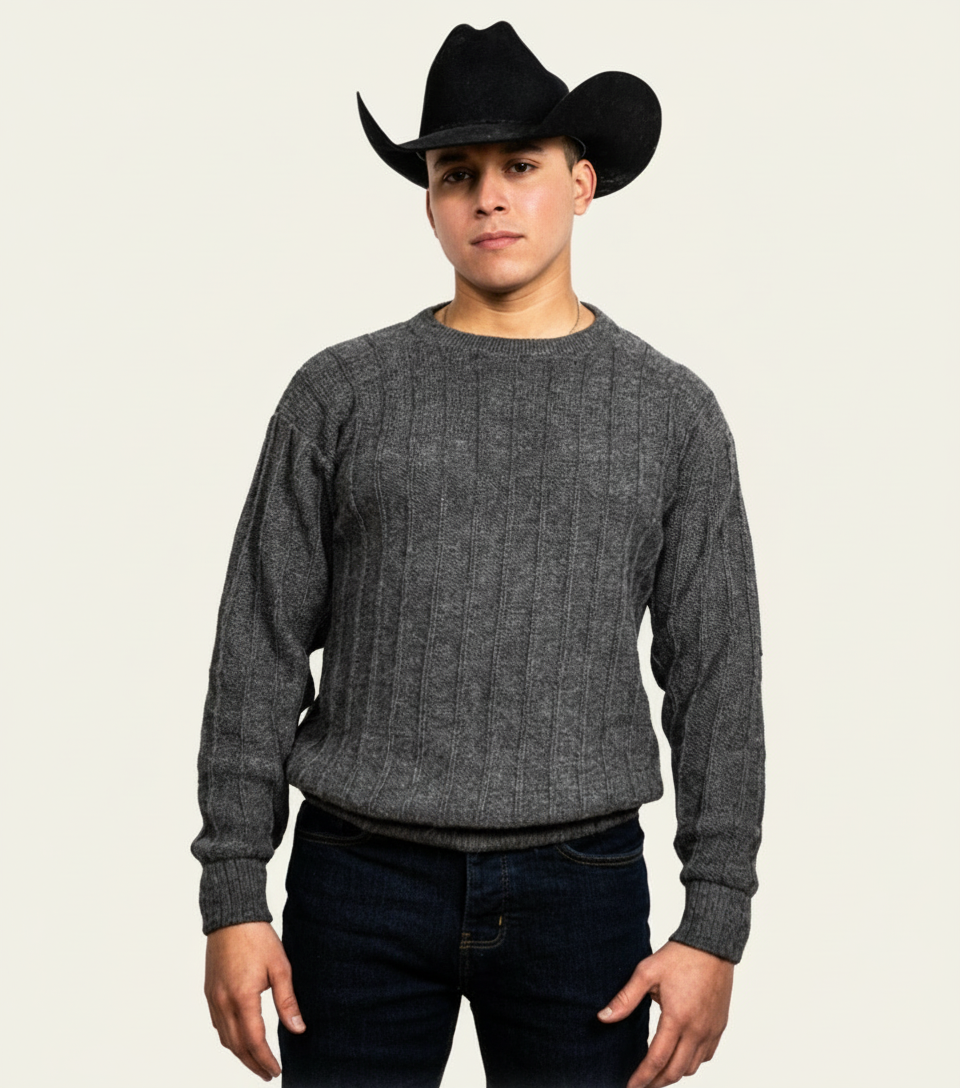 Grey Puyu Sweater