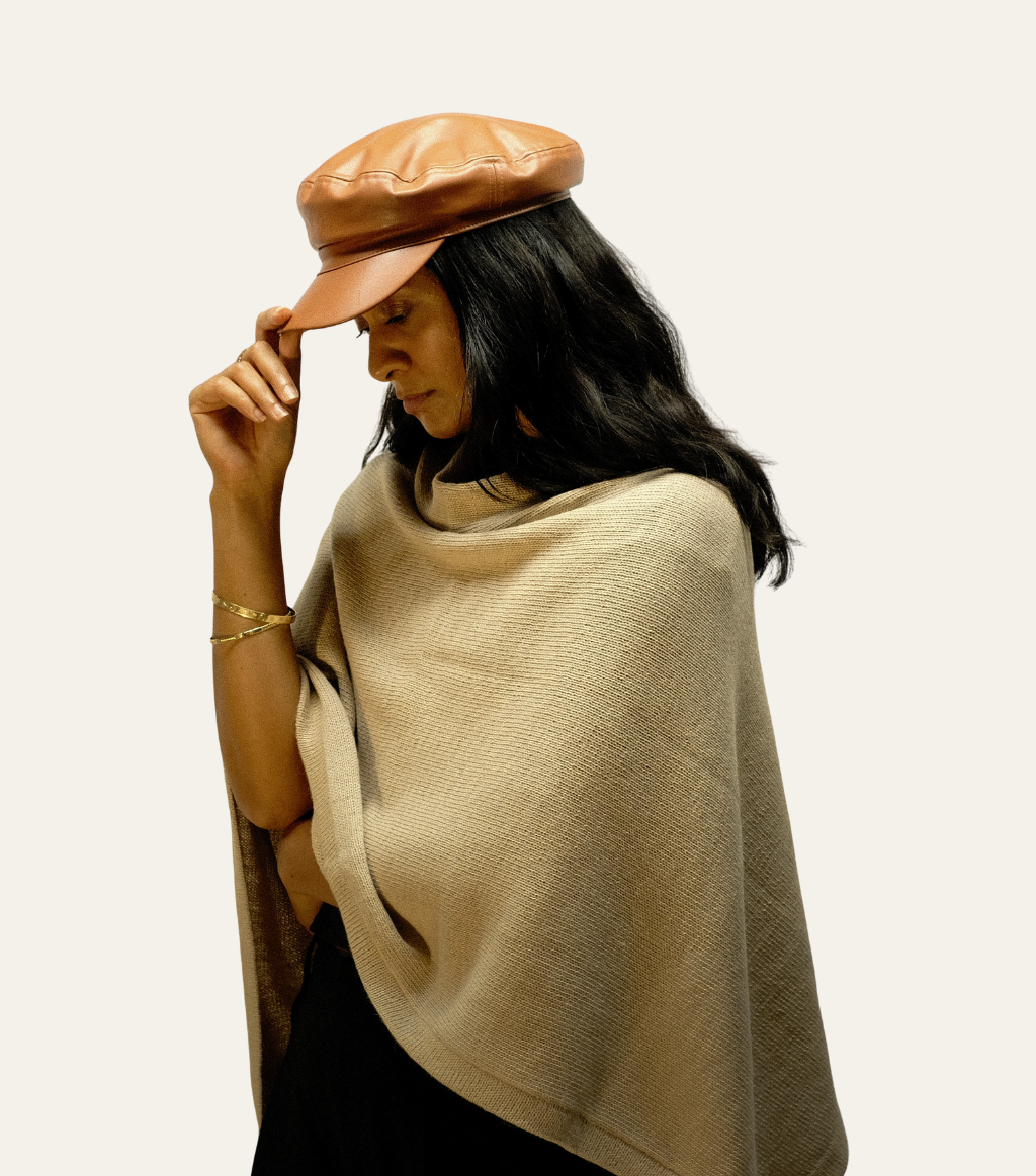 Moonlight Puyu Ruana