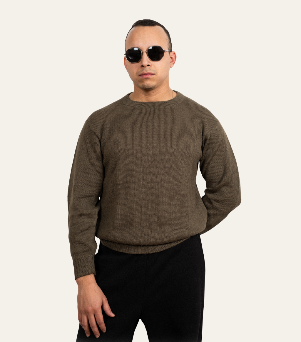 Olive Puyu Sweater